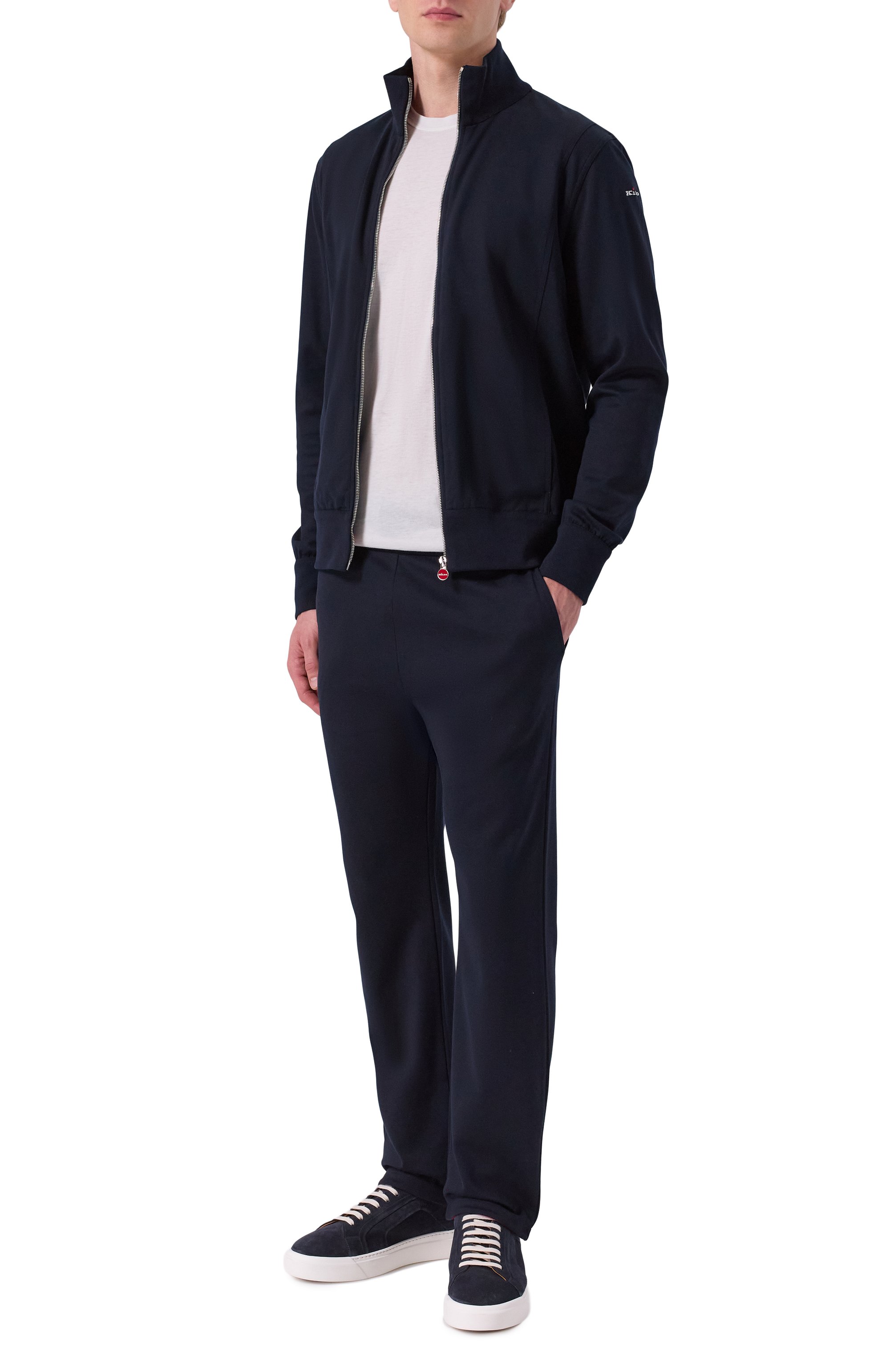 Брюки из хлопка и шелка KITON, арт. UMKY02403, фото 2