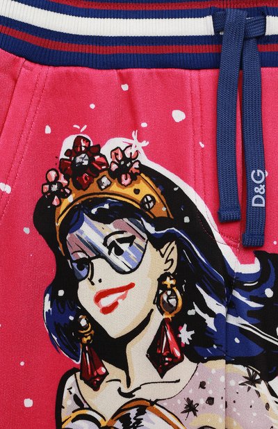 Хлопковые джоггеры DOLCE & GABBANA, арт. L5JP4A/G7TSX/0UTLET AW22-23, фото 3