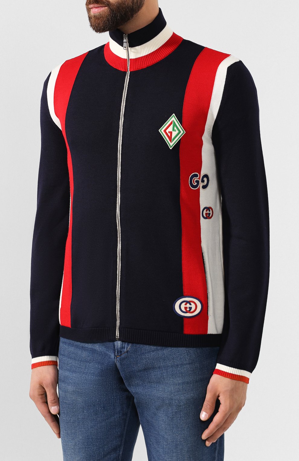 Шерстяной кардиган GUCCI, арт. 576892/XKA0P, фото 3