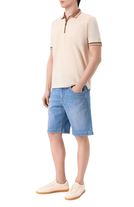 Джинсовые шорты Nicolas Jacob Cohen JUM_0E001 031 S2851 V1 Голубой  JUM_0E001 031 S2851 V1 Фото 2