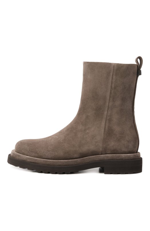 Замшевые ботинки Brunello Cucinelli MZSFG3089 Коричневый  MZSFG3089 Фото 4