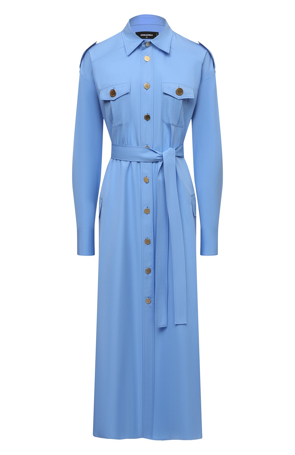 Хлопковое платье DSQUARED2, арт. S75CV0526/S36275, фото 1