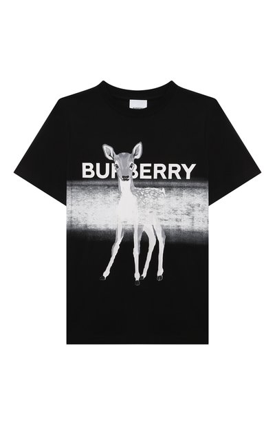 Хлопковая футболка BURBERRY, арт. 8050303, фото 1