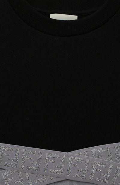 Хлопковый топ FENDI, арт. JFI256/5V0/4-6, фото 3