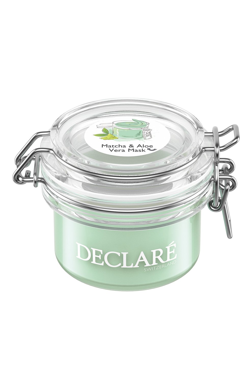 Маска-антистресс с зеленым чаем матча и алоэ вера (50ml) DECLARE бесцветного цвета по цене 3950 руб., арт. 534, фото 1 Маска-антистресс с зеленым чаем матча и алоэ вера (50ml) DECLARE, арт. 534, фото 1