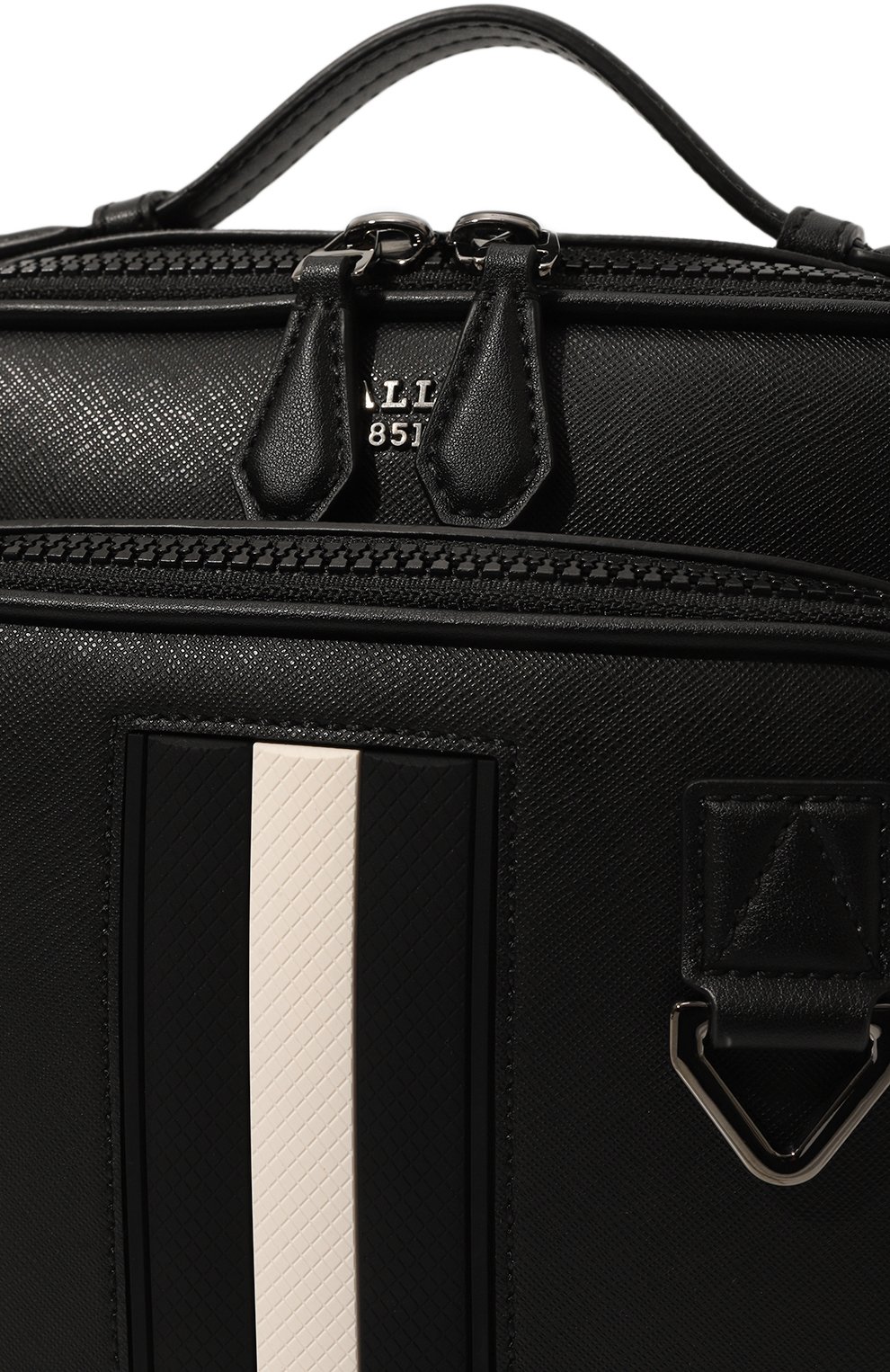 Кожаная сумка mythos BALLY черного цвета по цене 66800 руб., арт. 602823, фото 3 Кожаная сумка mythos BALLY, арт. 602823, фото 3