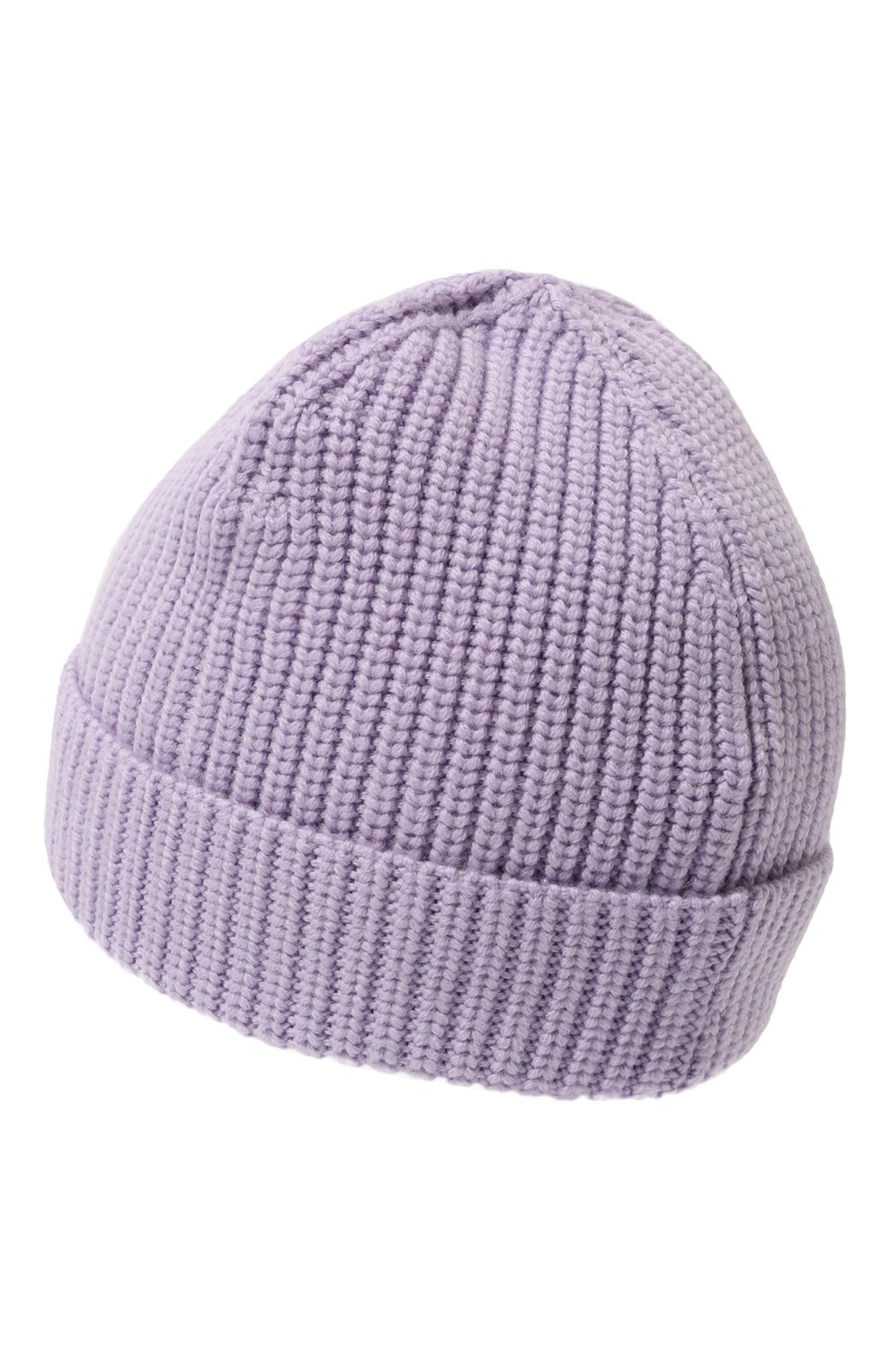 Шерстяная шапка OFF-WHITE сиреневого цвета по цене 23450 руб., арт. 0WLC017F23KNI001, фото 3 Шерстяная шапка OFF-WHITE, арт. 0WLC017F23KNI001, фото 3