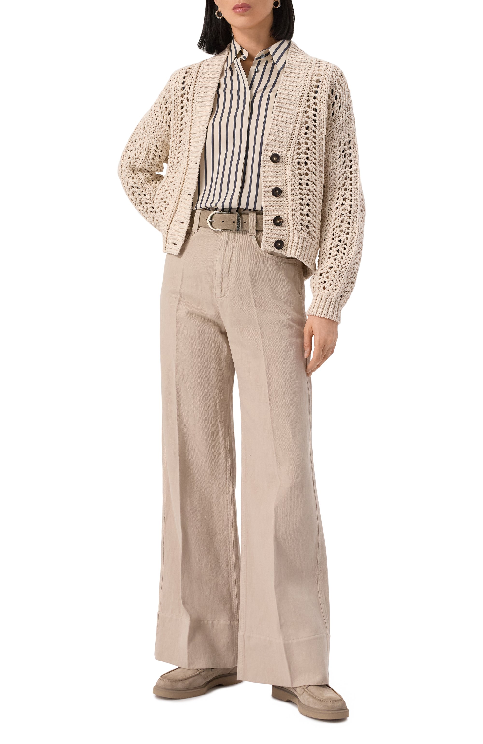 Замшевые топсайдеры BRUNELLO CUCINELLI, арт. MZSFG2955, фото 2