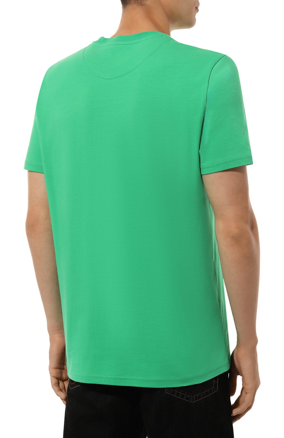 Хлопковая футболка DIRK BIKKEMBERGS, арт. PBMT0248, фото 4