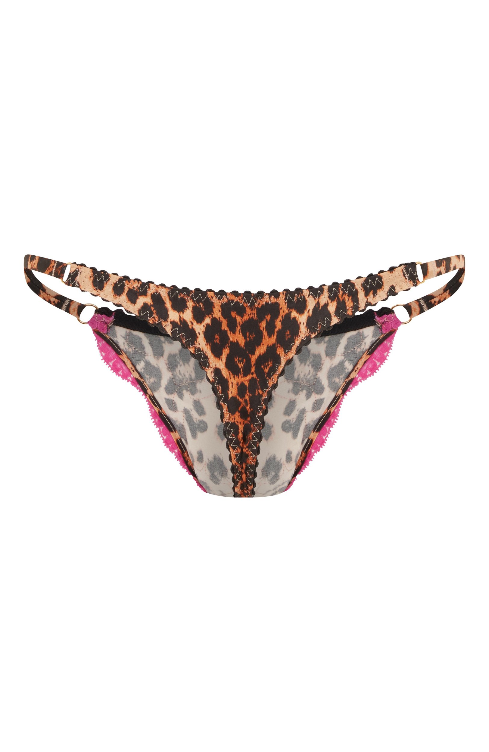 Трусы-стринги molly AGENT PROVOCATEUR леопардового цвета по цене 22900 руб., арт. AP11349240671, фото 2 Трусы-стринги molly AGENT PROVOCATEUR, арт. AP11349240671, фото 2