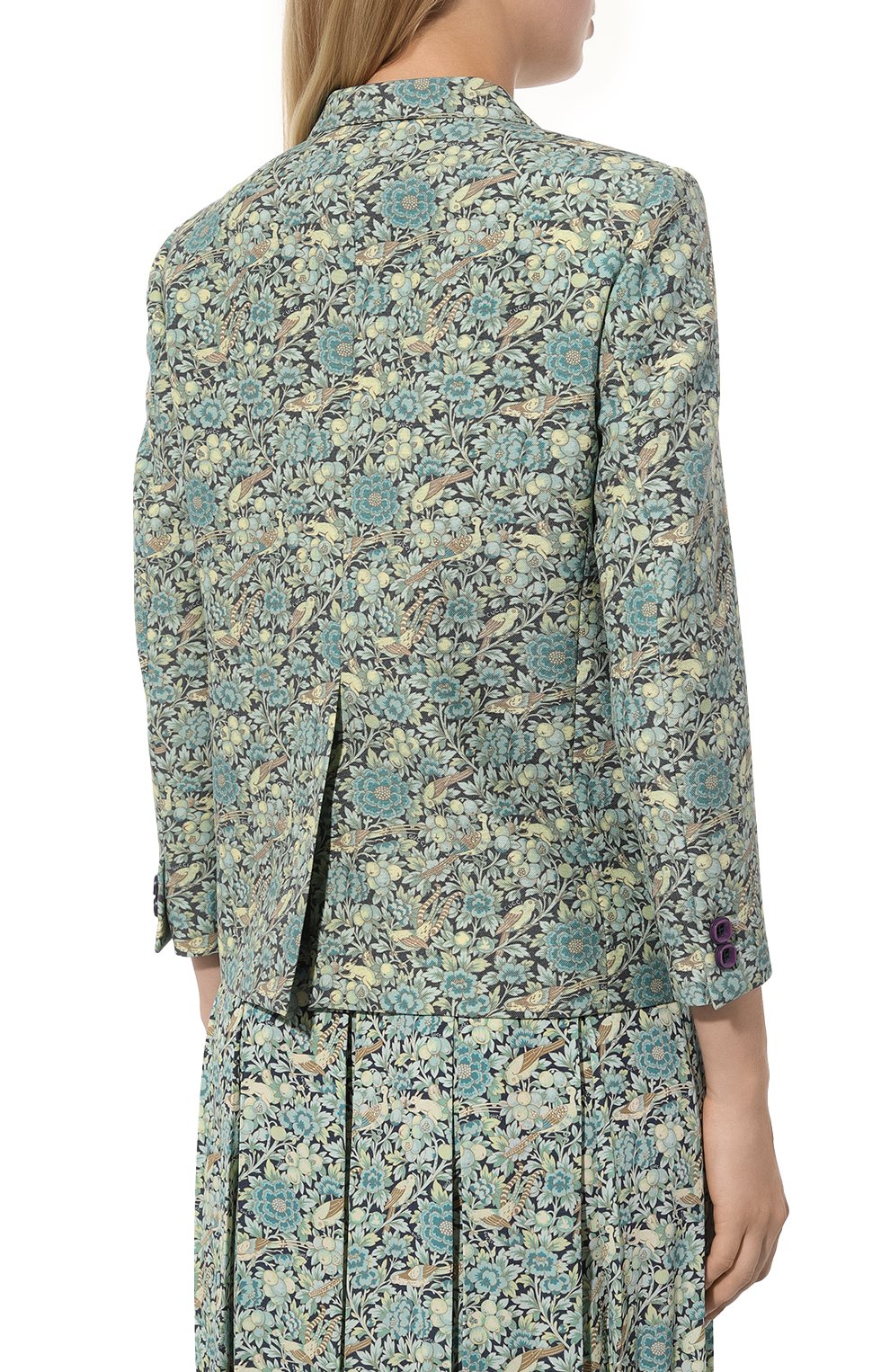 Шерстяной жакет GUCCI, арт. 633745 ZAFLF, фото 4