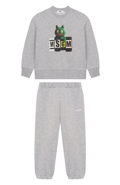 Комплект из свитшота и брюк MSGM KIDS, арт. F6MSNBTP339