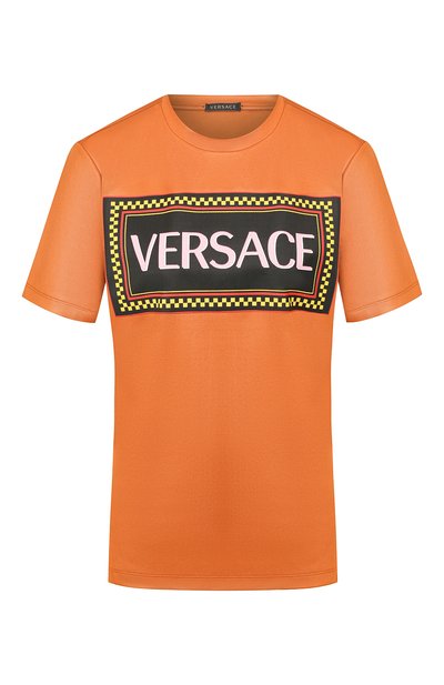 Женская футболка с логотипом бренда VERSACE, арт. A83042/A227601