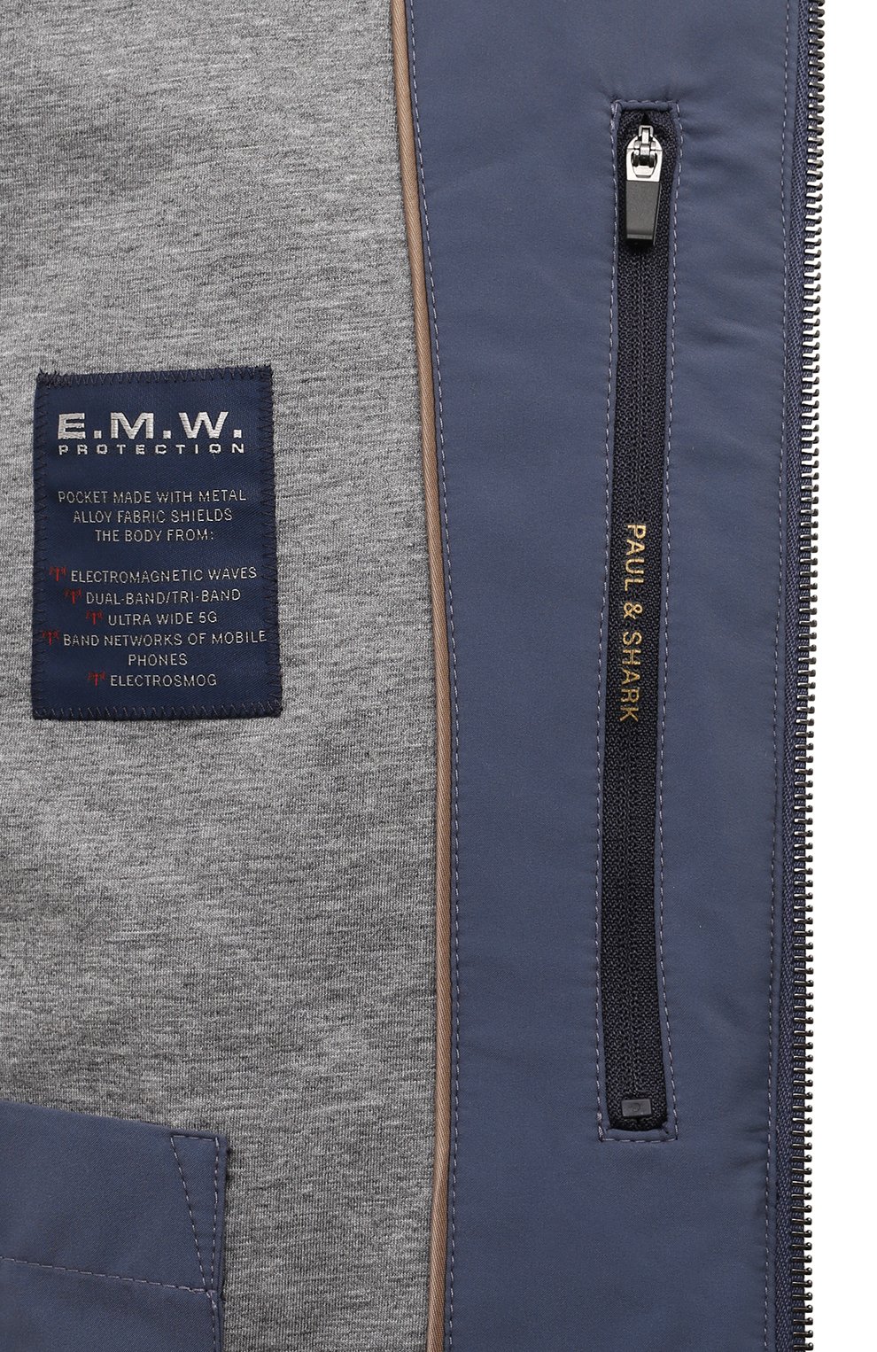 Утепленный жилет PAUL&SHARK синего цвета по цене 61550 руб., арт. 14312617, фото 6 Утепленный жилет PAUL&SHARK, арт. 14312617, фото 6