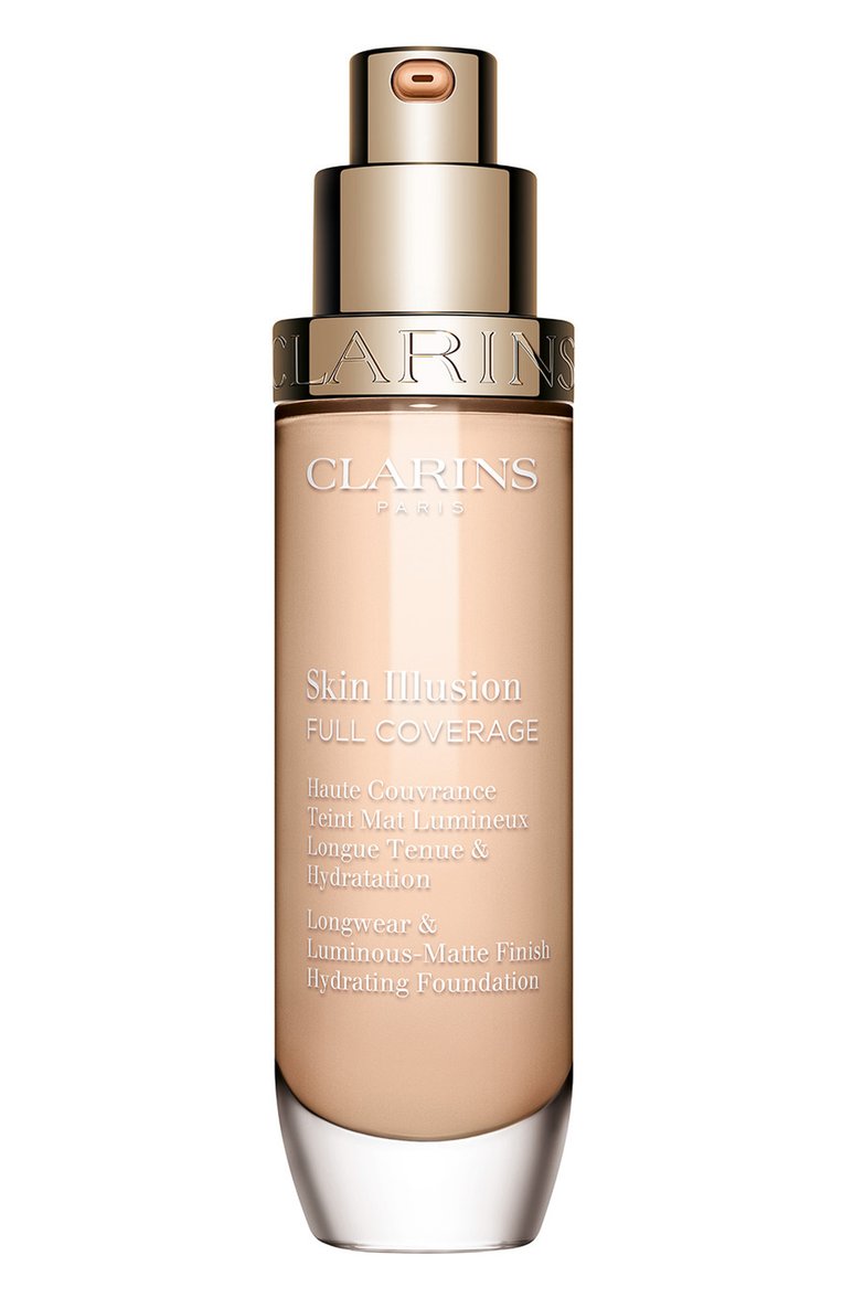 Тональный крем с матовым эффектом skin illusion full coverage, оттенок 100.3n (30ml) CLARINS  цвета, арт. 80106978 | Фото 4 (Региональные ограничения белый список (Axapta Mercury): Не проставлено; Нос: Не проставлено; Финишное покрытие: Матовый; SPF фильтр: Минимальный (0-5))