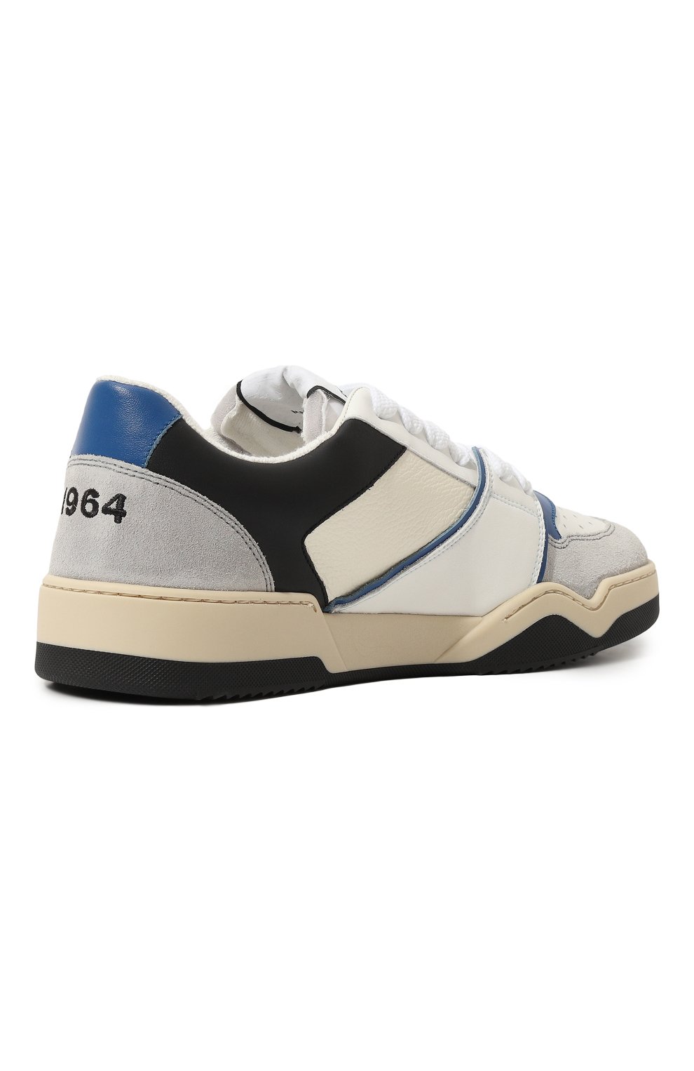 Кожаные кеды spiker DSQUARED2, арт. SNM0315/01606243, фото 5