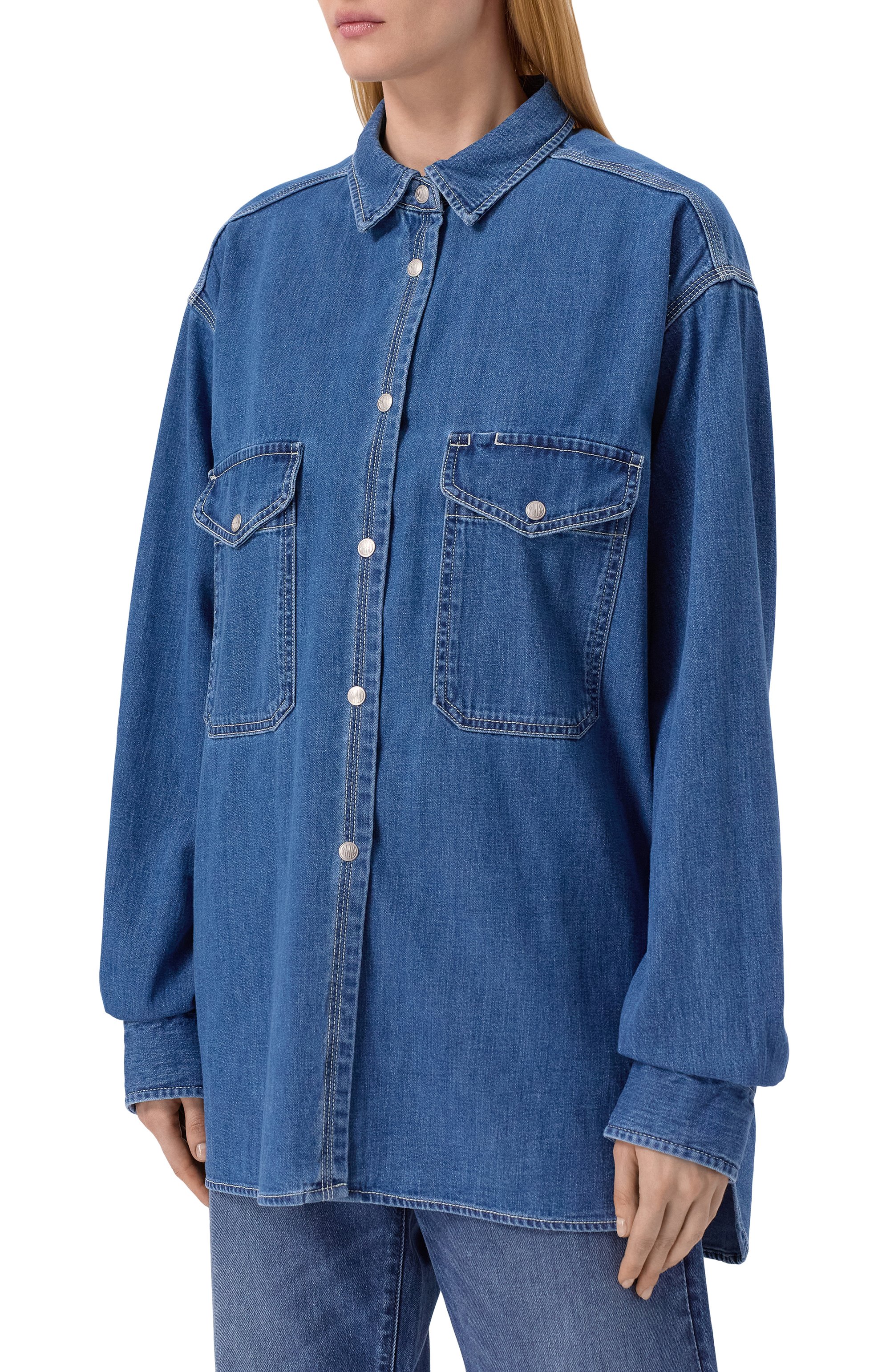 Джинсовая рубашка REPLAY, арт. W2Z1 .000.632 85A, фото 3