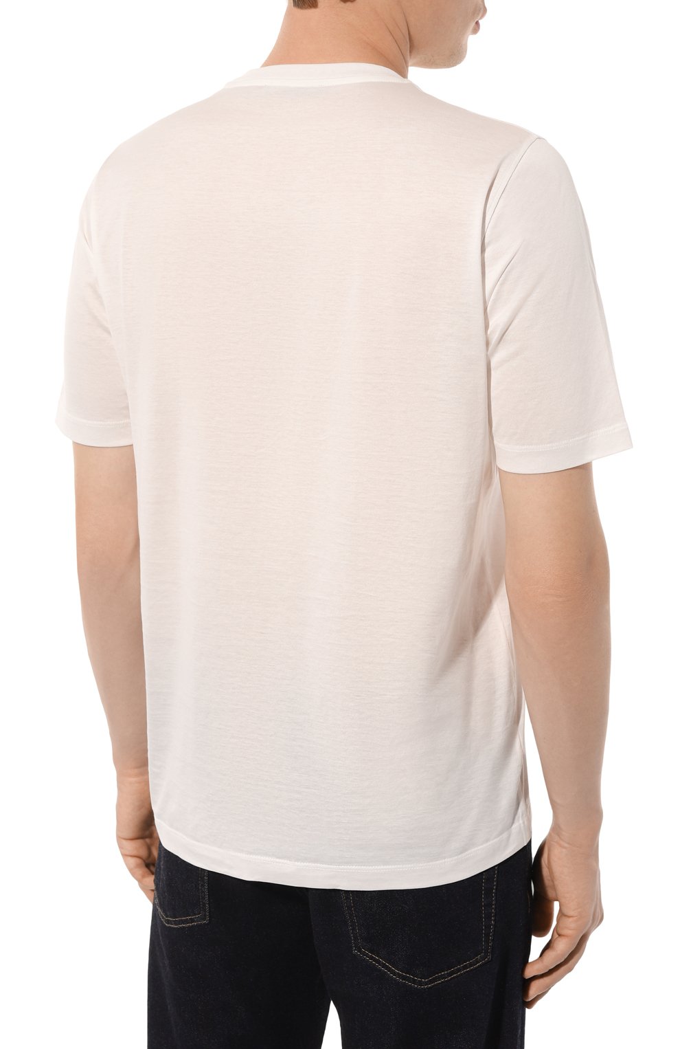 Хлопковая футболка ZILLI, арт. TSR001M0110VFW000, фото 4