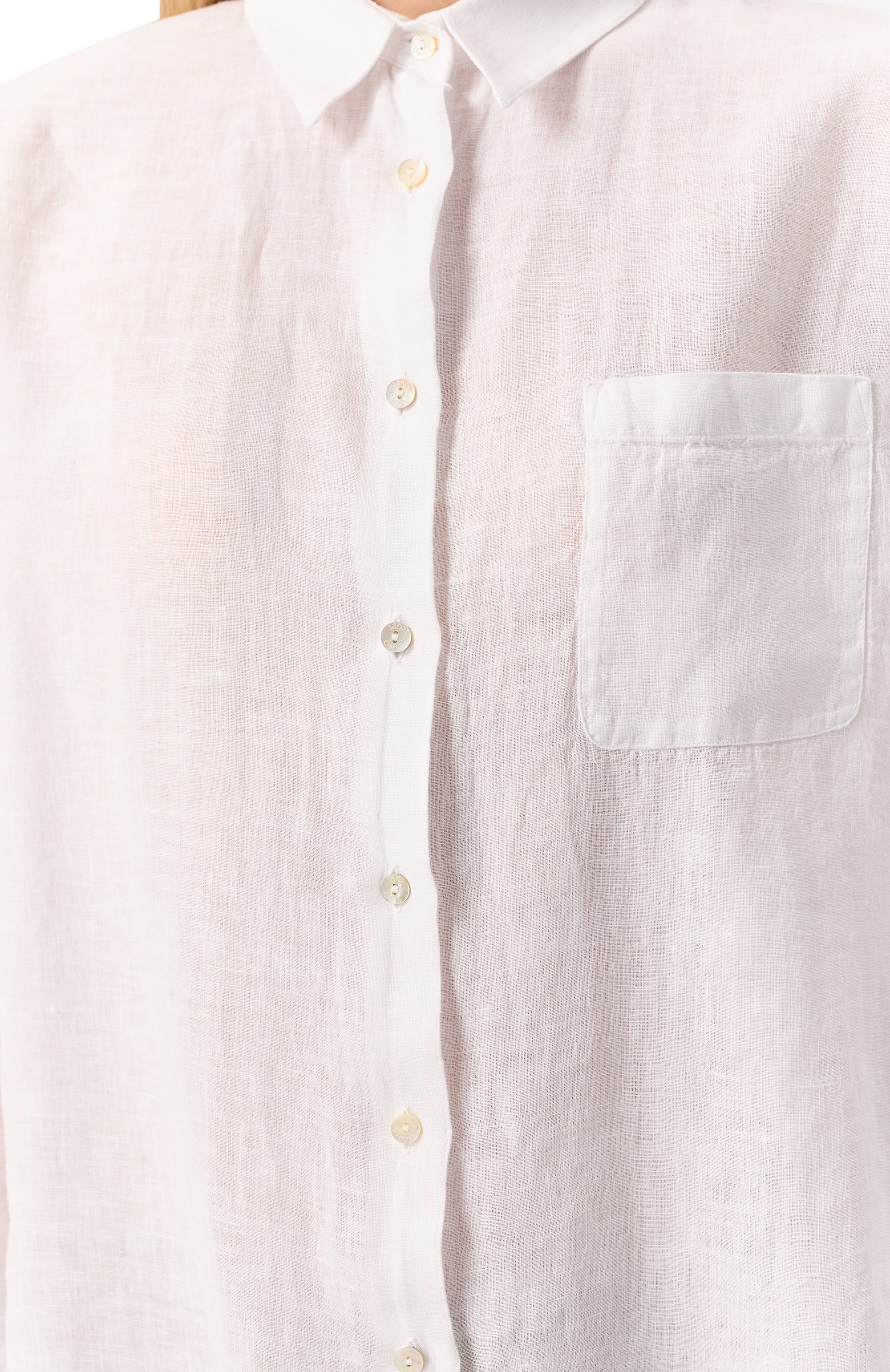 Льняная рубашка 120% LINO, арт. 32ALIW19GE/000B317, фото 6