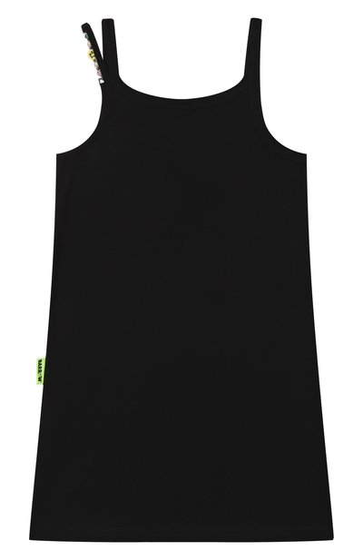 Хлопковое платье BARROW черного цвета по цене 9950 руб., арт. S5BKJGDR110, фото 2 Хлопковое платье BARROW, арт. S5BKJGDR110, фото 2