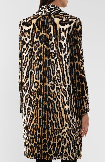Шуба с принтом SAINT LAURENT, арт. 587265/Y7PI2, фото 4