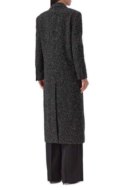 Пальто из шерсти и шелка DOLCE & GABBANA, арт. F0GHHT/FCZAD, фото 4