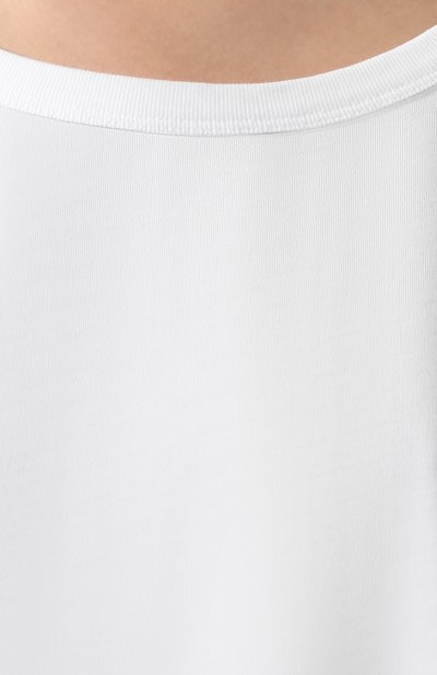 Хлопковая футболка ALEXANDERWANG.T белого цвета по цене 18350 руб., арт. 4CC1201033, фото 5 Хлопковая футболка ALEXANDERWANG.T, арт. 4CC1201033, фото 5