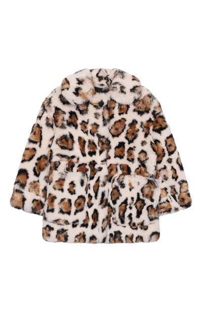 Шуба из кролика YVES SALOMON ENFANT, арт. 20WEM307XXREXX/B1852/4-6