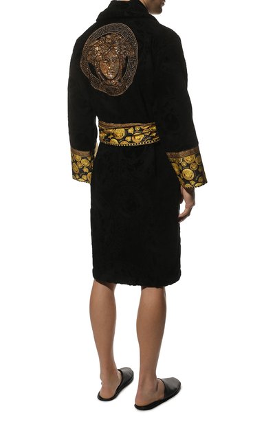 Хлопковый халат VERSACE, арт. ZACJ00066/ZC0SP132, фото 4
