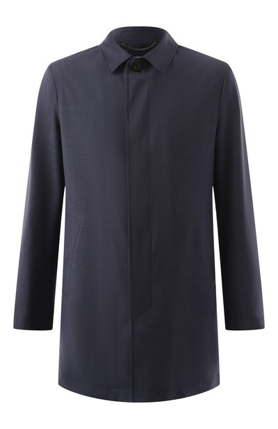 Мужской шерстяной плащ CANALI, арт. 010489U/R01620