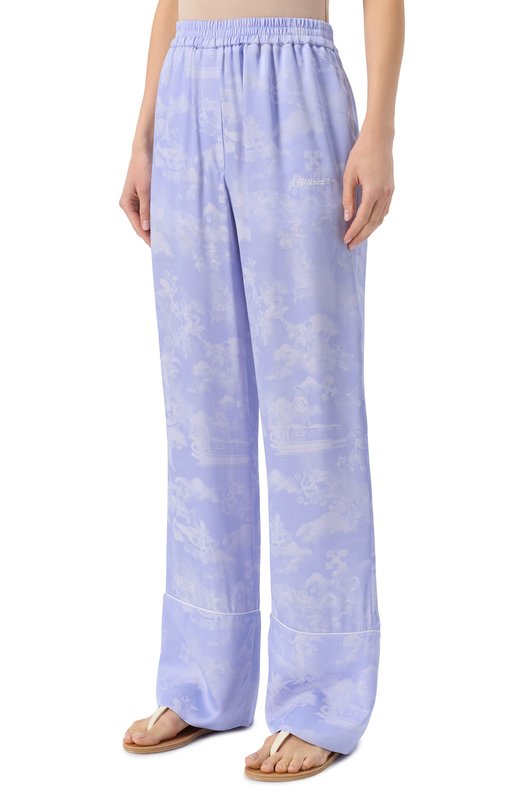 Брюки Off-White 0WCA18KS25FAB0014201 Голубой  0WCA18KS25FAB0014201 Фото 3