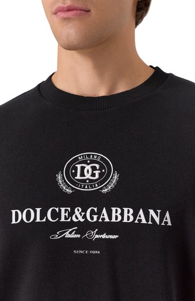 Хлопковый свитшот DOLCE & GABBANA, арт. G9AHSZ/G7PBF, фото 5
