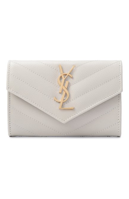 Женский кожаный кошелек monogram SAINT LAURENT, арт. 414404/B0W01