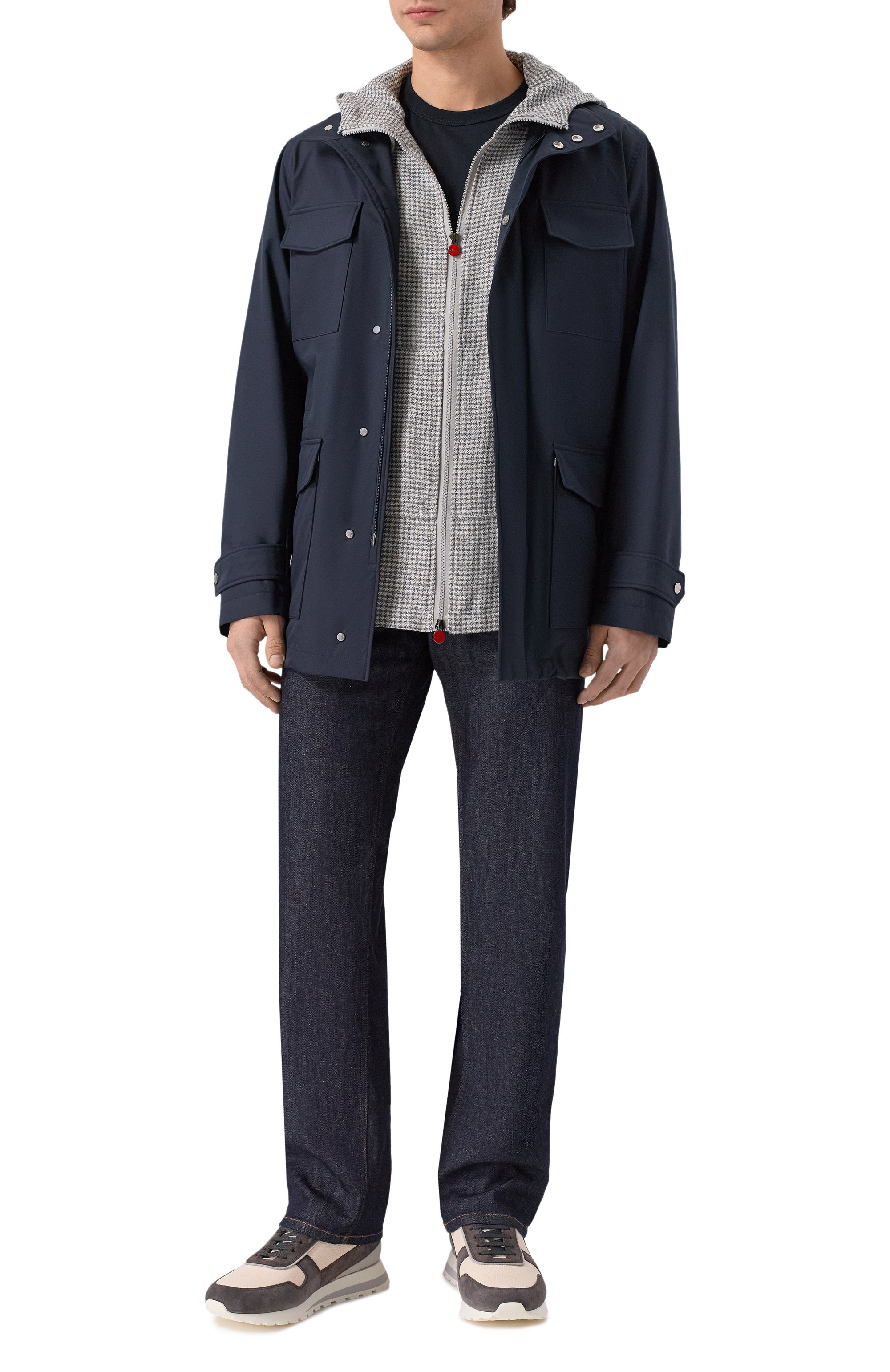 Рубашка изо льна и шелка KITON, арт. UMC010K0631G09, фото 2