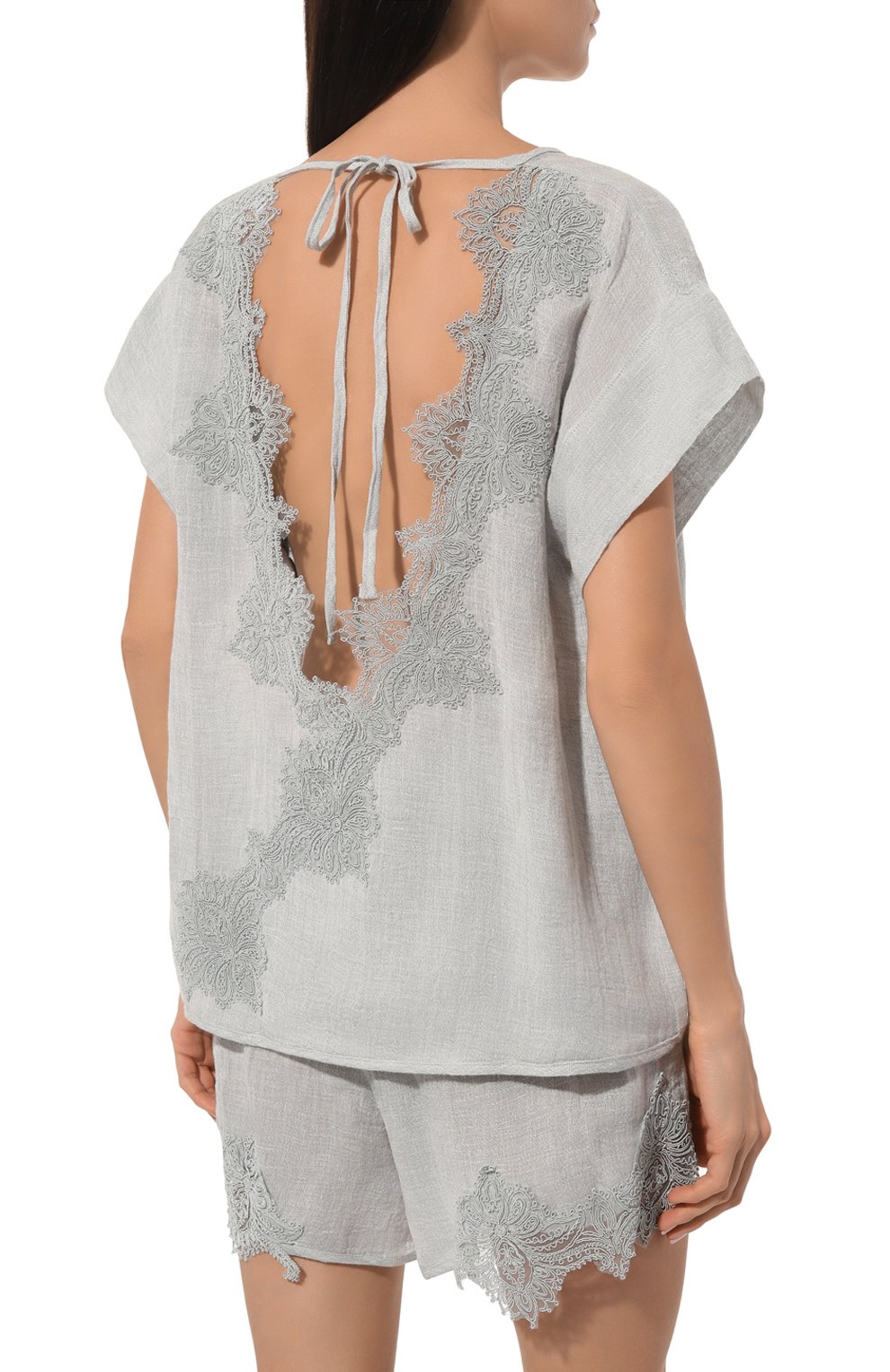 Льняная блузка MAURIZIO, арт. MZS4W08260577, фото 4