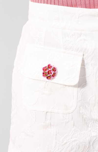 Шорты из смеси хлопка и шелка DOLCE & GABBANA, арт. FTBRYT/FJM04, фото 5