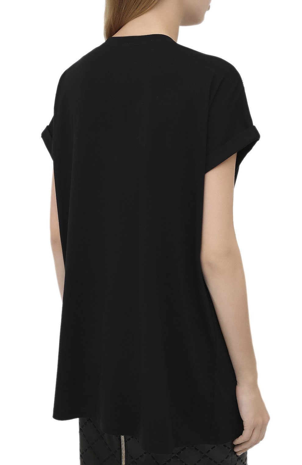 Хлопковая футболка BALMAIN, арт. UF11351/P050, фото 5