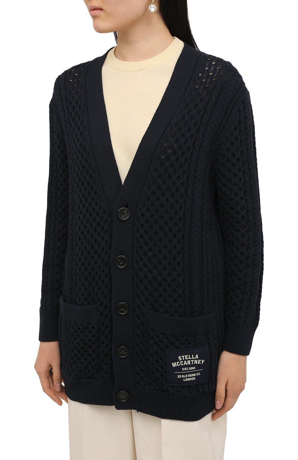 Хлопковый кардиган STELLA MCCARTNEY, арт. 603114/S7226, фото 3