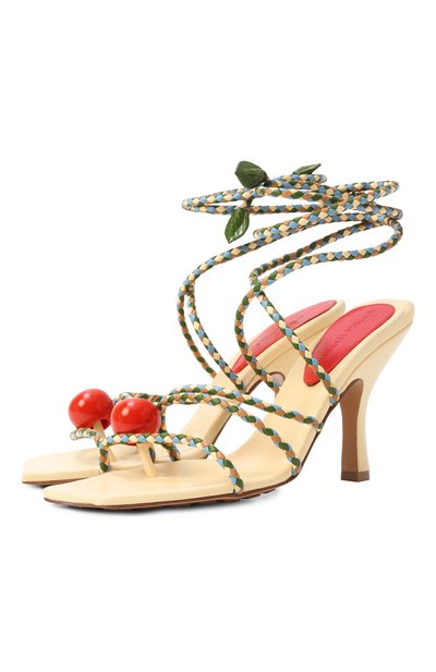 Женские кожаные босоножки adam BOTTEGA VENETA, арт. 816473/VBSDG