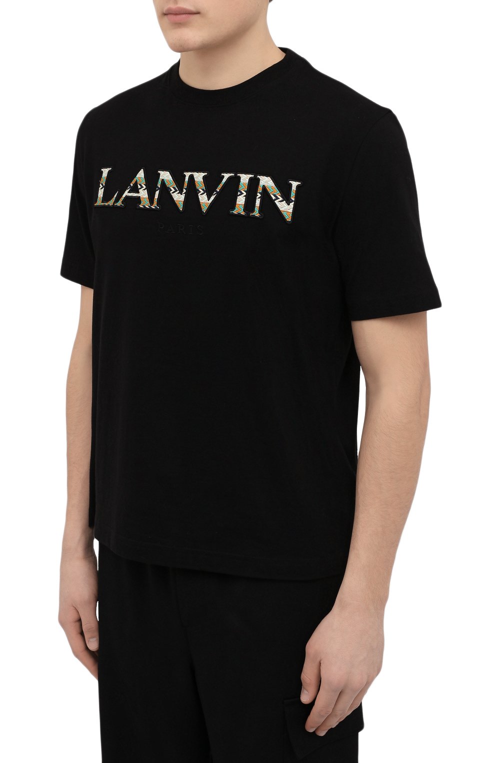 Хлопковая футболка LANVIN, арт. RM-TS0005-J207-P22, фото 3
