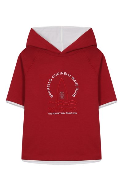 Хлопковое худи BRUNELLO CUCINELLI, арт. BW863E184A