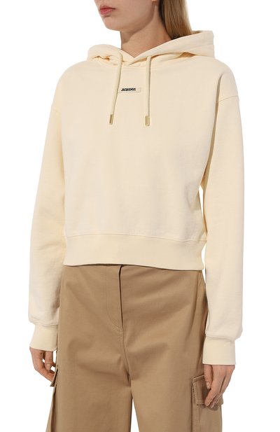 Хлопковое худи JACQUEMUS, арт. 24E/241JS162-2341, фото 3