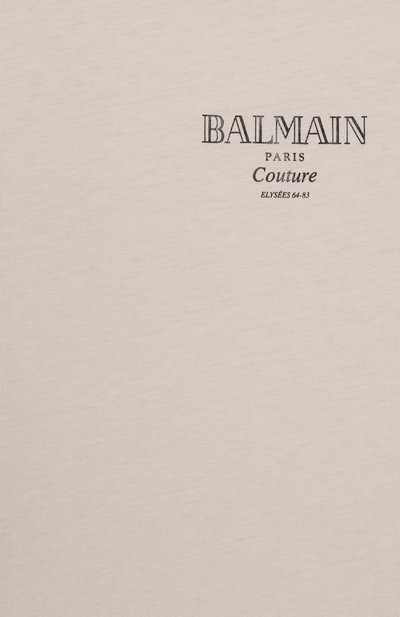Хлопковая футболка BALMAIN, арт. BX8P91, фото 3