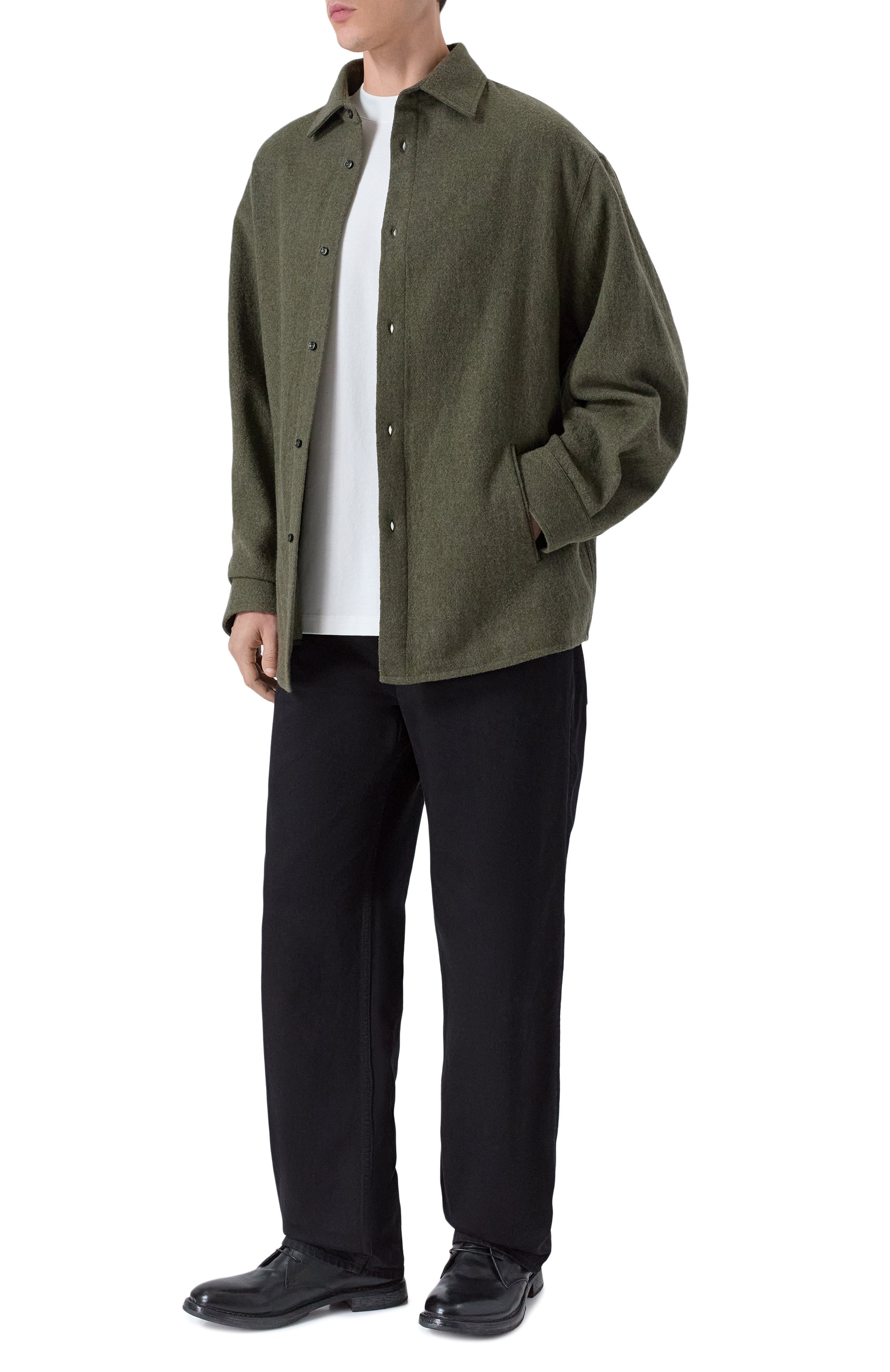 Шерстяная куртка-рубашка DARKPARK, арт. MSH06/FAW32, фото 2