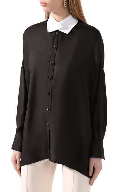 Шелковая рубашка BRUNELLO CUCINELLI, арт. MB953N0806, фото 3