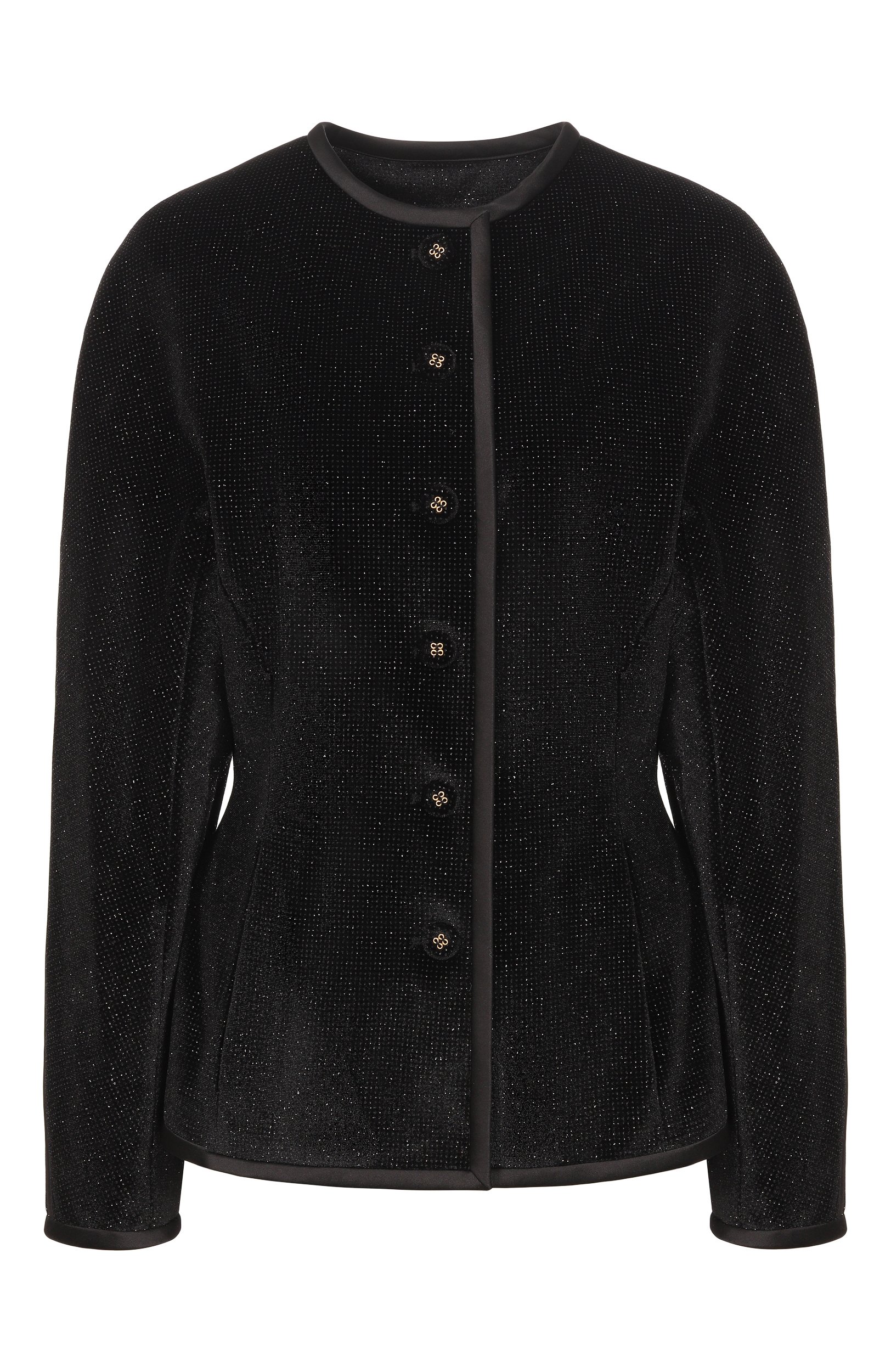 Жакет с отделкой стразами ELIE SAAB, арт. J0288NF26/VPA03, фото 1