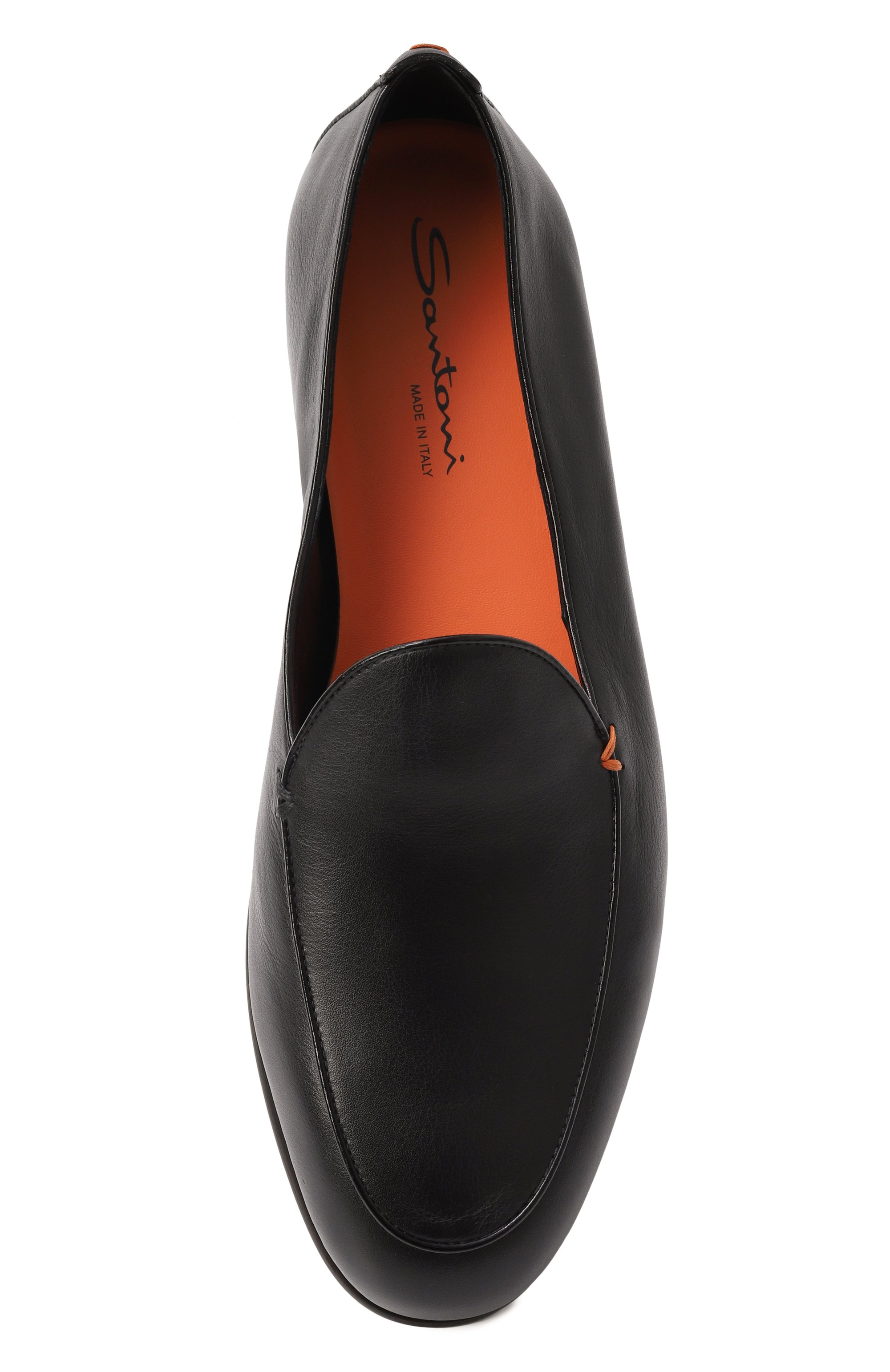 Кожаные лоферы vibe SANTONI, арт. MGEG19088SM0MMEM, фото 6