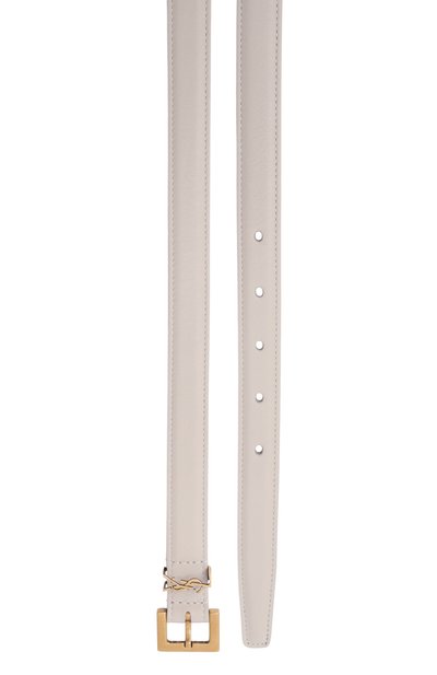 Кожаный ремень SAINT LAURENT, арт. 554465/B000W, фото 3