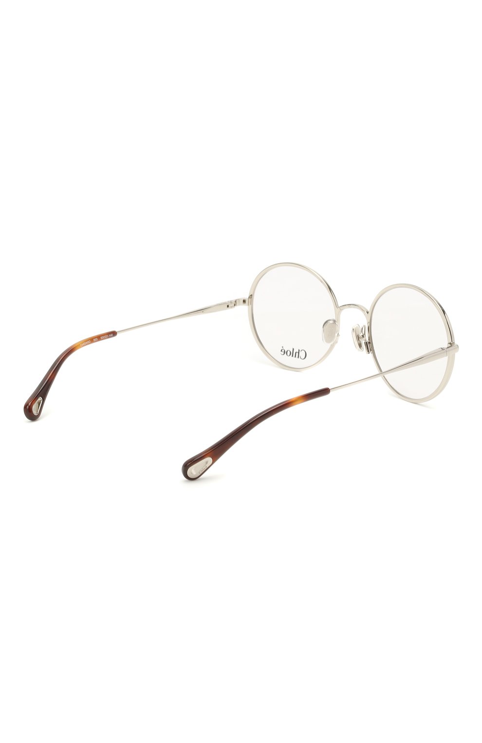 Оправа CHLOÉ серебряного цвета по цене 33400 руб., арт. CH0040 003, фото 4 Оправа CHLOÉ, арт. CH0040 003, фото 4