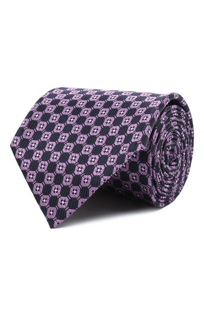 Мужской шелковый галстук ZEGNA, арт. Z2D83T/1XW
